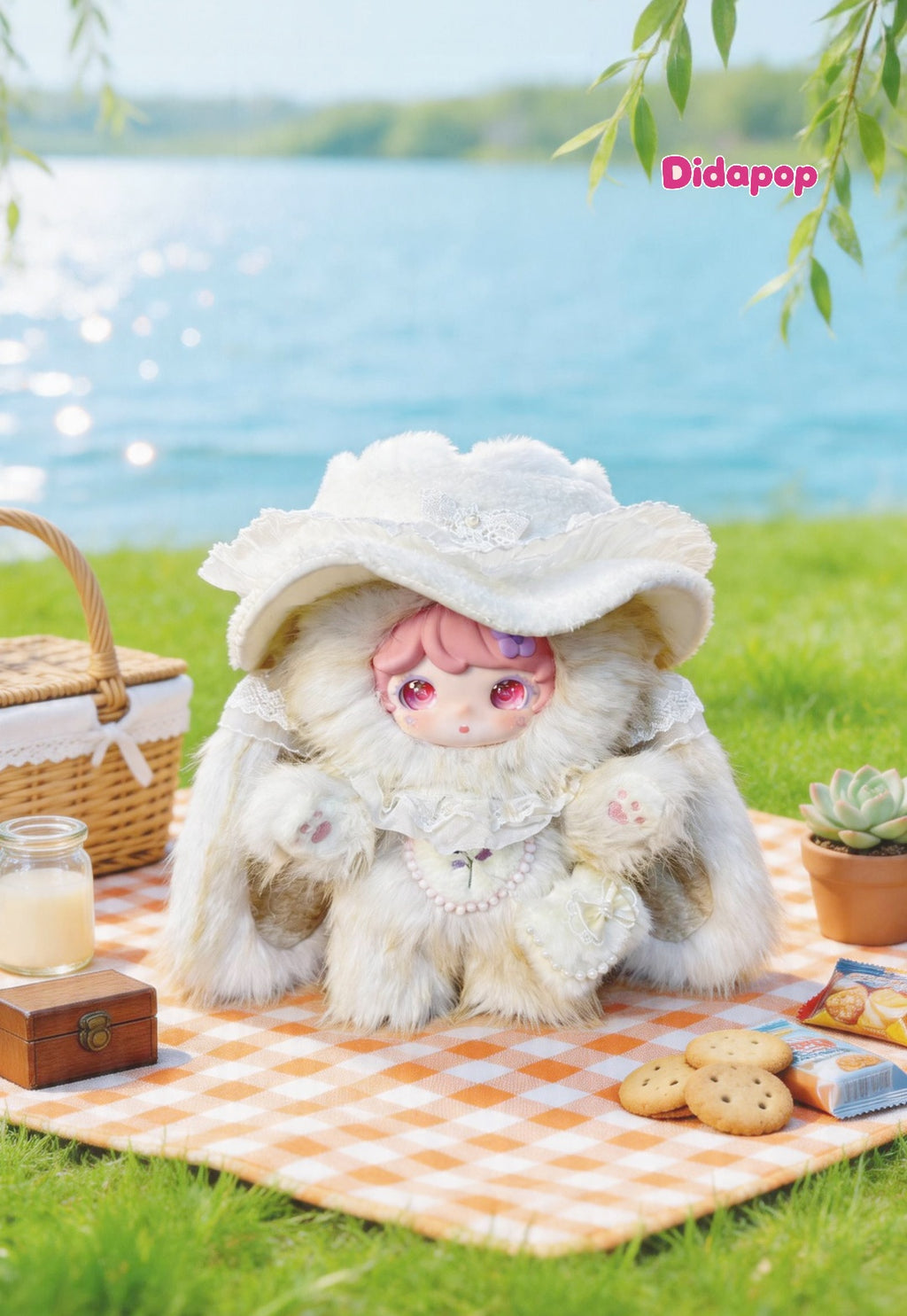 LUXI 600% Picnic Bunny Series Plush Blind Box