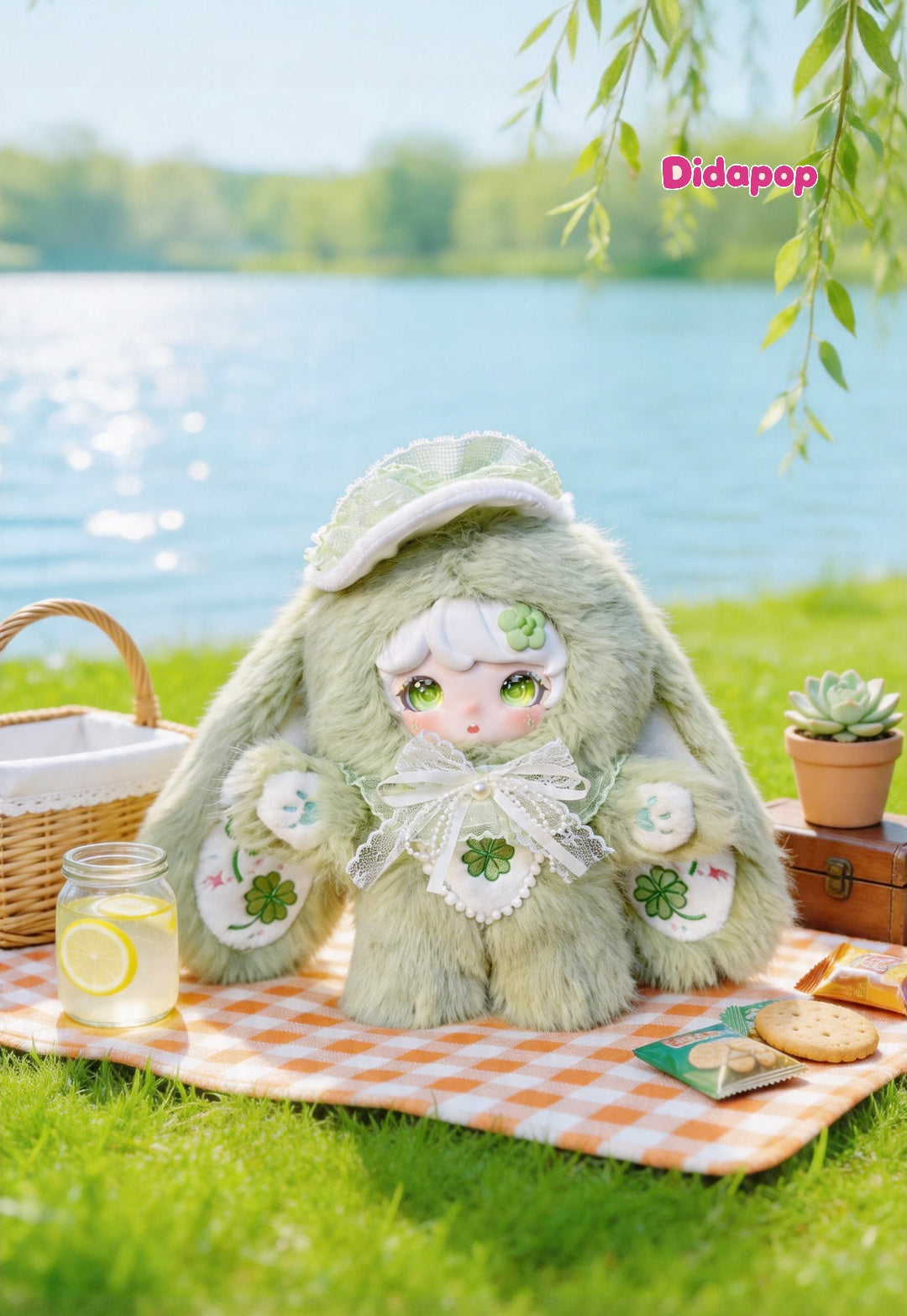 LUXI 600% Picnic Bunny Series Plush Blind Box