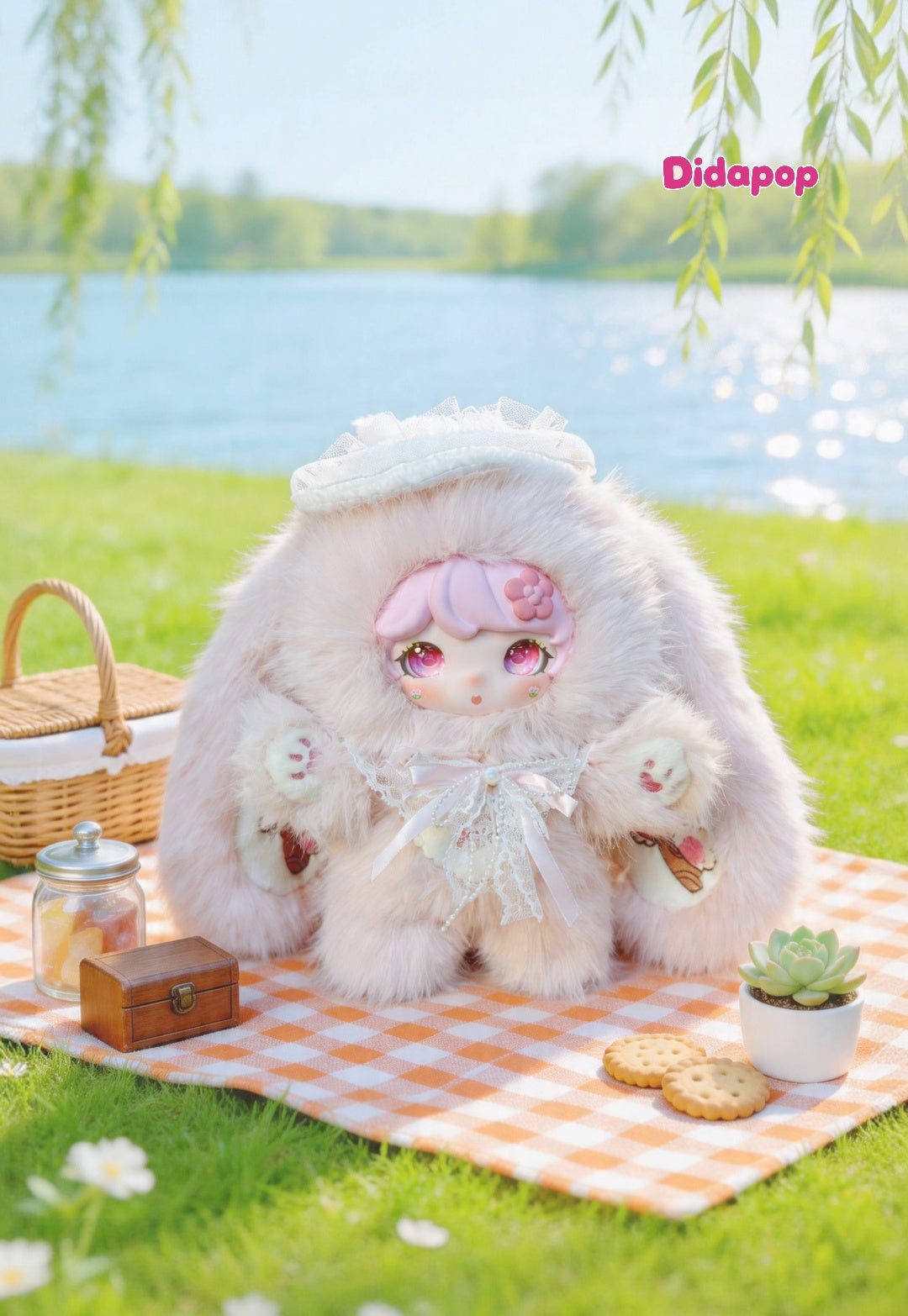 LUXI 600% Picnic Bunny Series Plush Blind Box