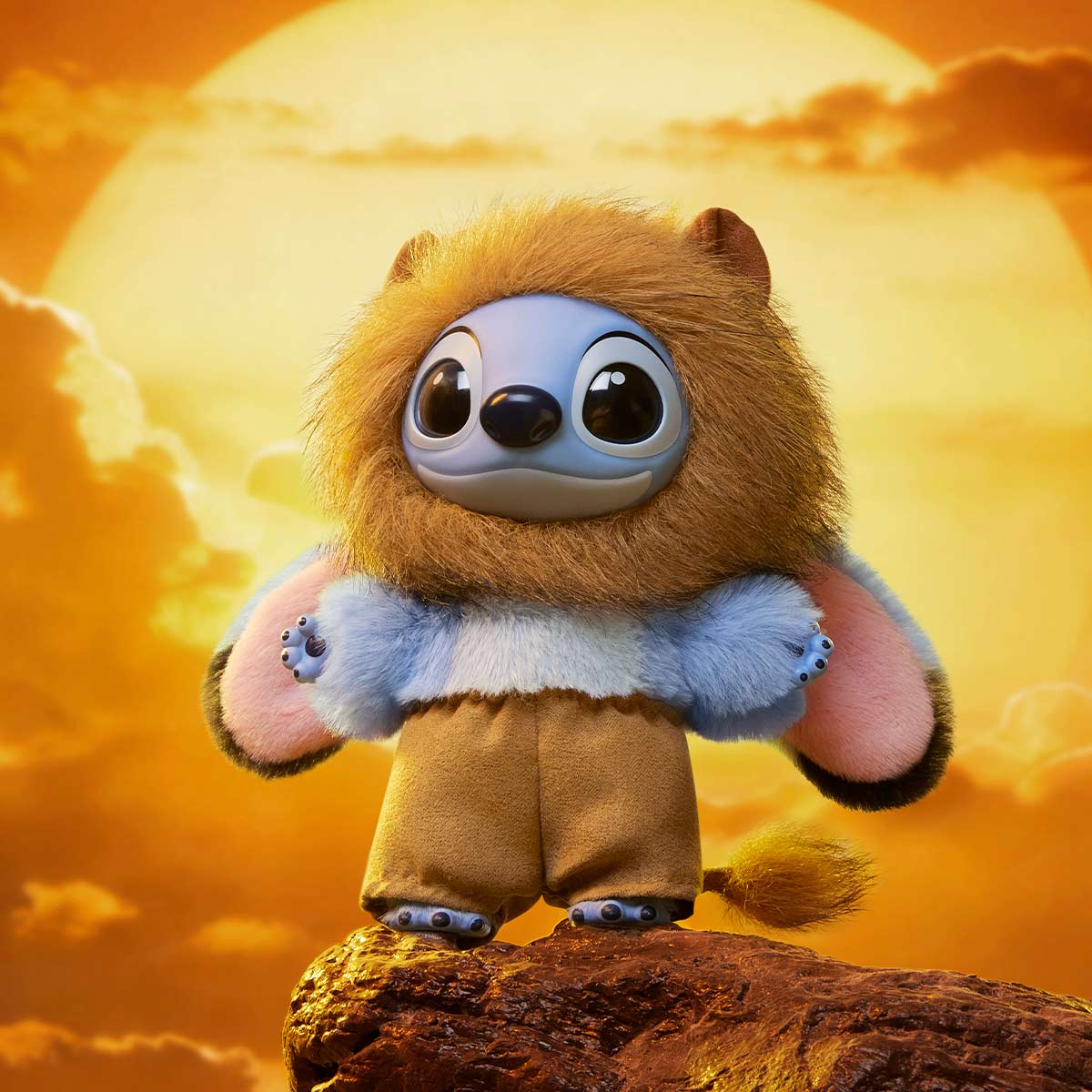 Stitch Adventure Series Vinyl Plush Pendant