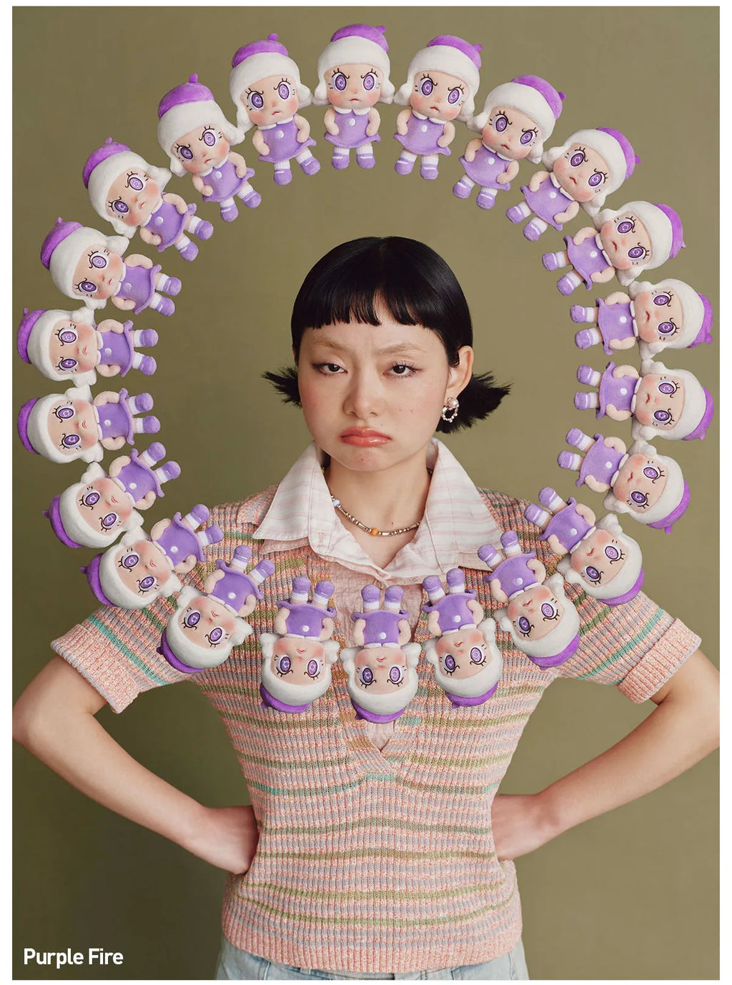 Angry Molly - Angry Energy Series Plush Pendant