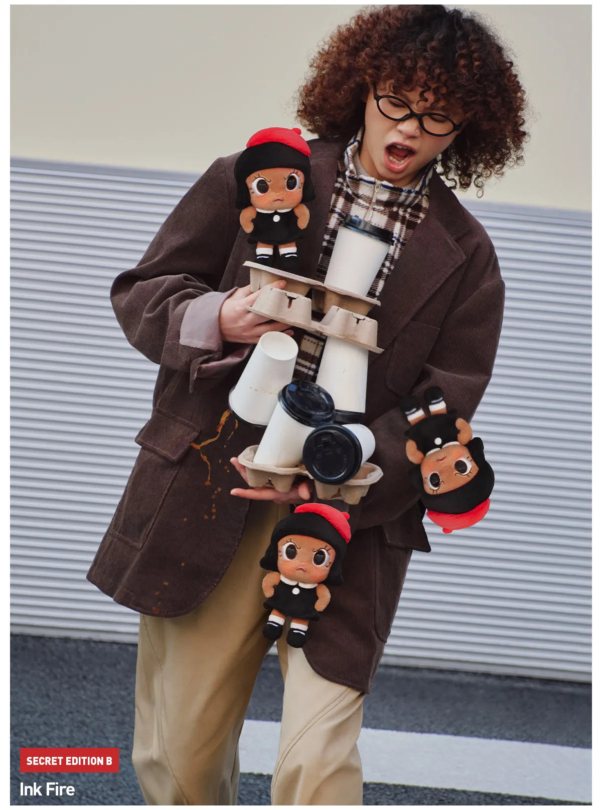 Angry Molly - Angry Energy Series Plush Pendant