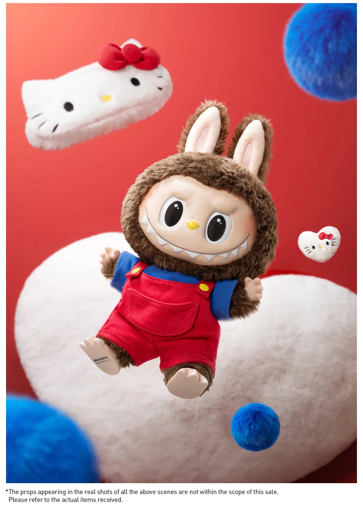 THE MONSTERS × HELLO KITTY - Vinyl Plush Doll Labubu