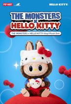 THE MONSTERS × HELLO KITTY - Vinyl Plush Doll Labubu