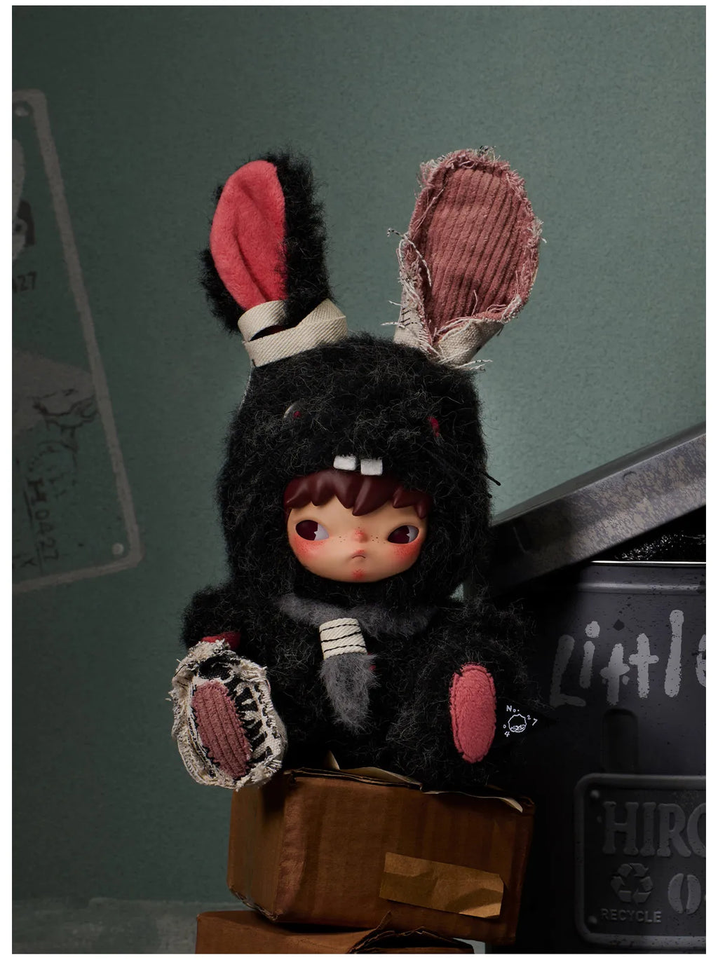 Hirono Little Hare Plush Doll Pendant(PRE-ORDER 3-5DAYS)