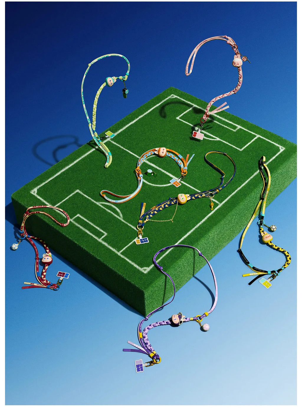 THE MONSTERS × FIFA SERIES-Long Lanyard Blind Box