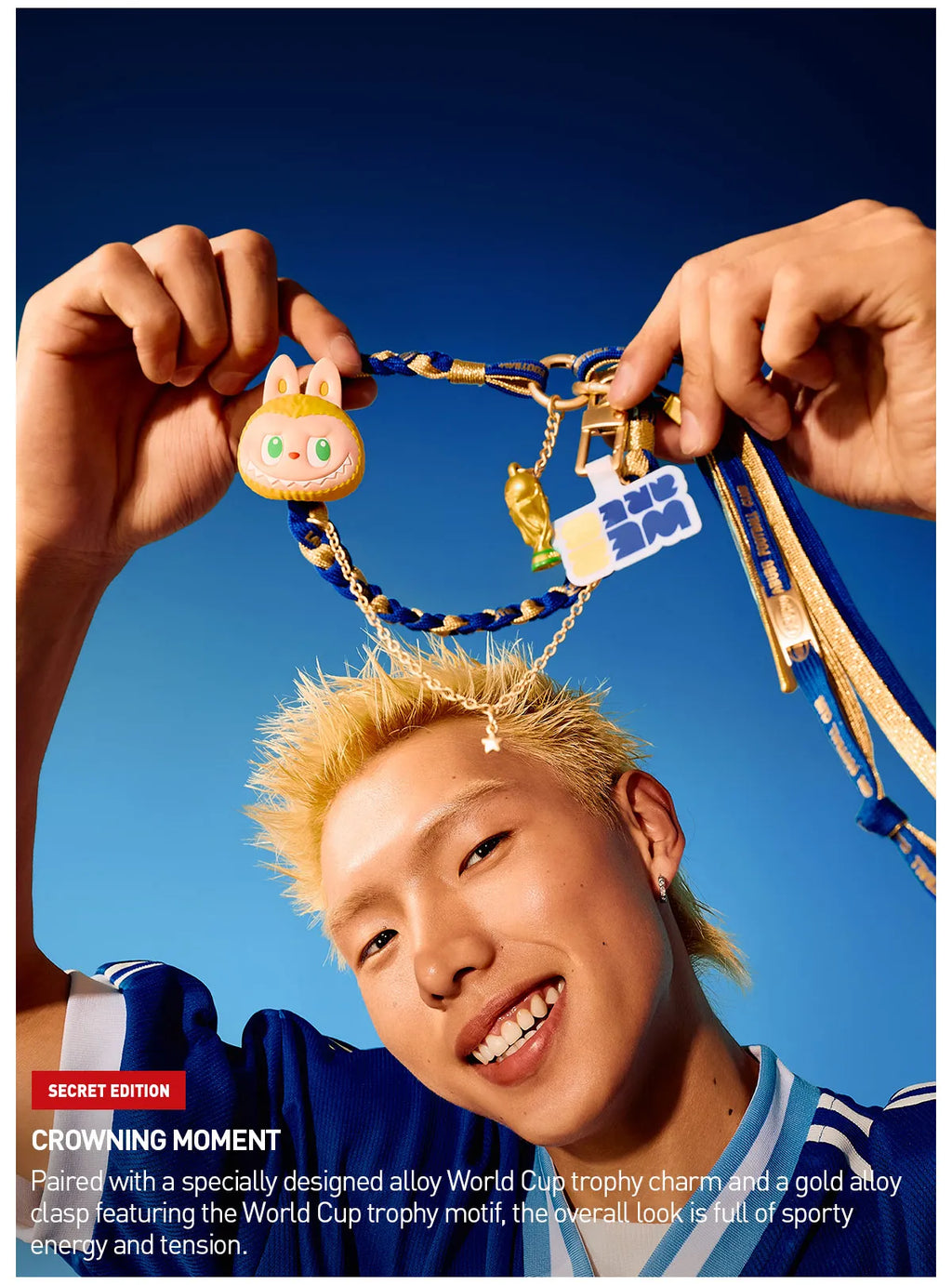 THE MONSTERS × FIFA SERIES-Long Lanyard Blind Box