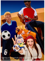 THE MONSTERS × FIFA SERIES - Bottle Opener Fridge Magnet Blind Box