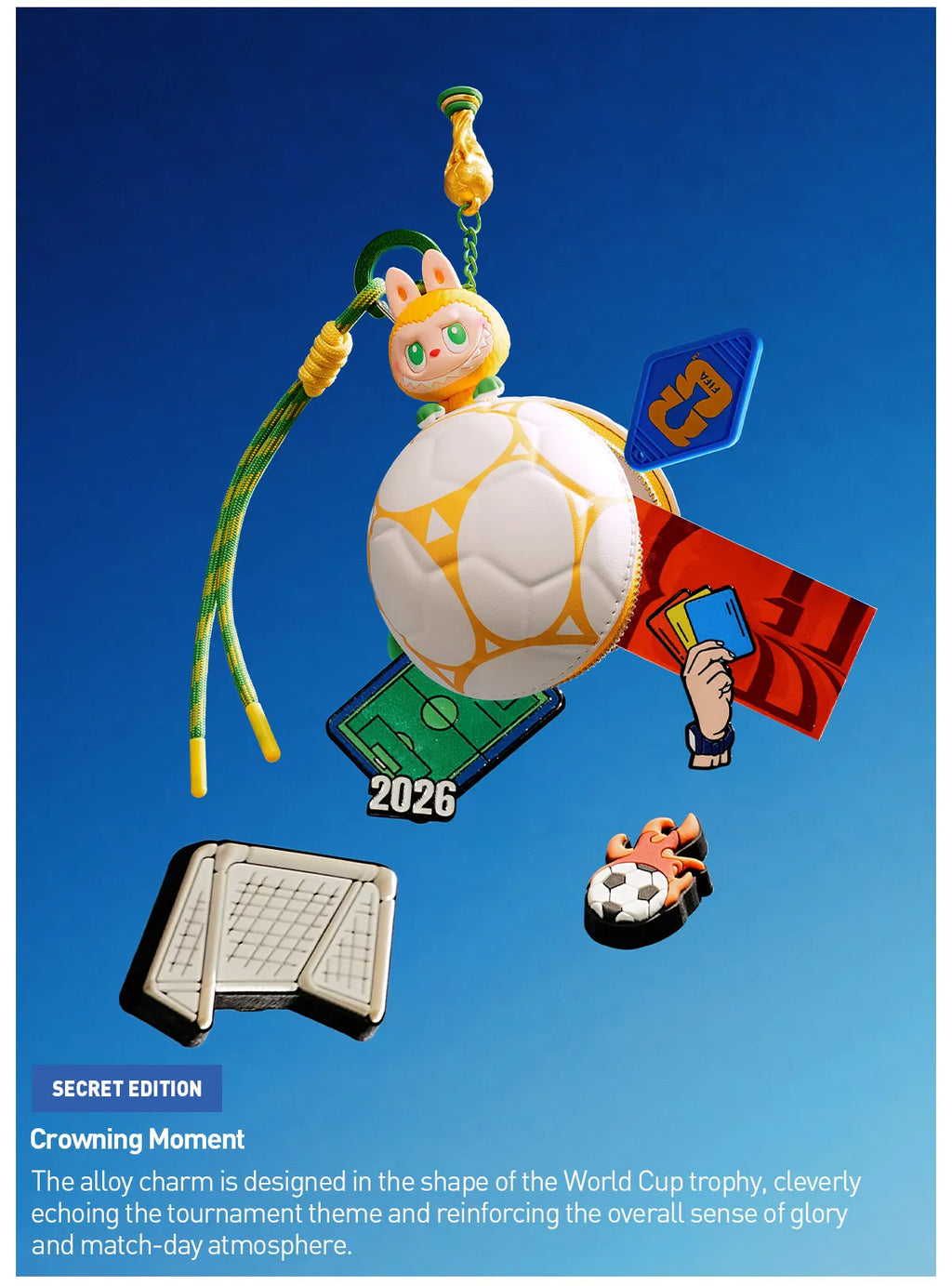 THE MONSTERS × FIFA SERIES - Football-shaped Mini Bag Blind Box