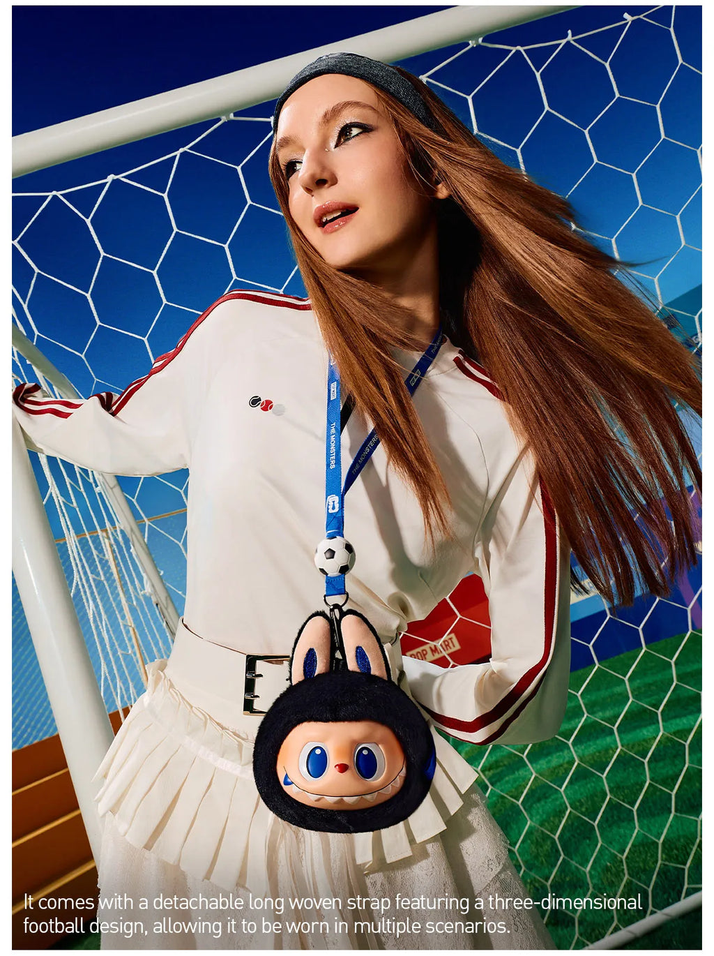 THE MONSTERS × FIFA SERIES-Vinyl Plush Pendant