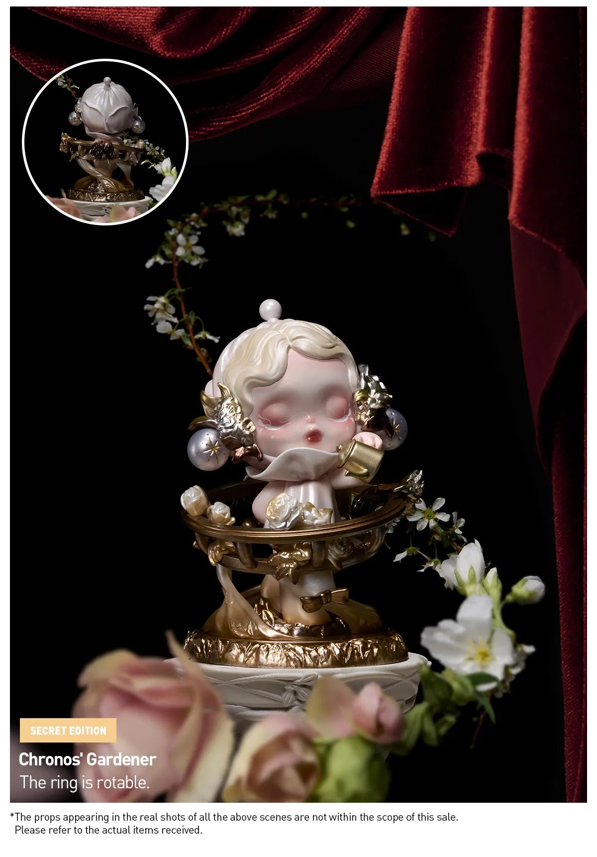SKULLPANDA Petals in Four Acts Series Figures