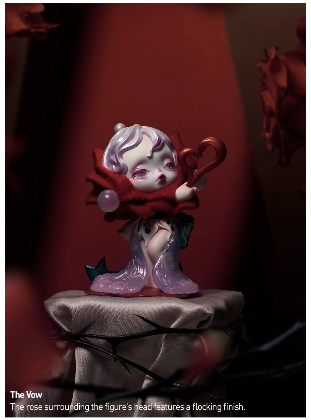 SKULLPANDA Petals in Four Acts Series Figures