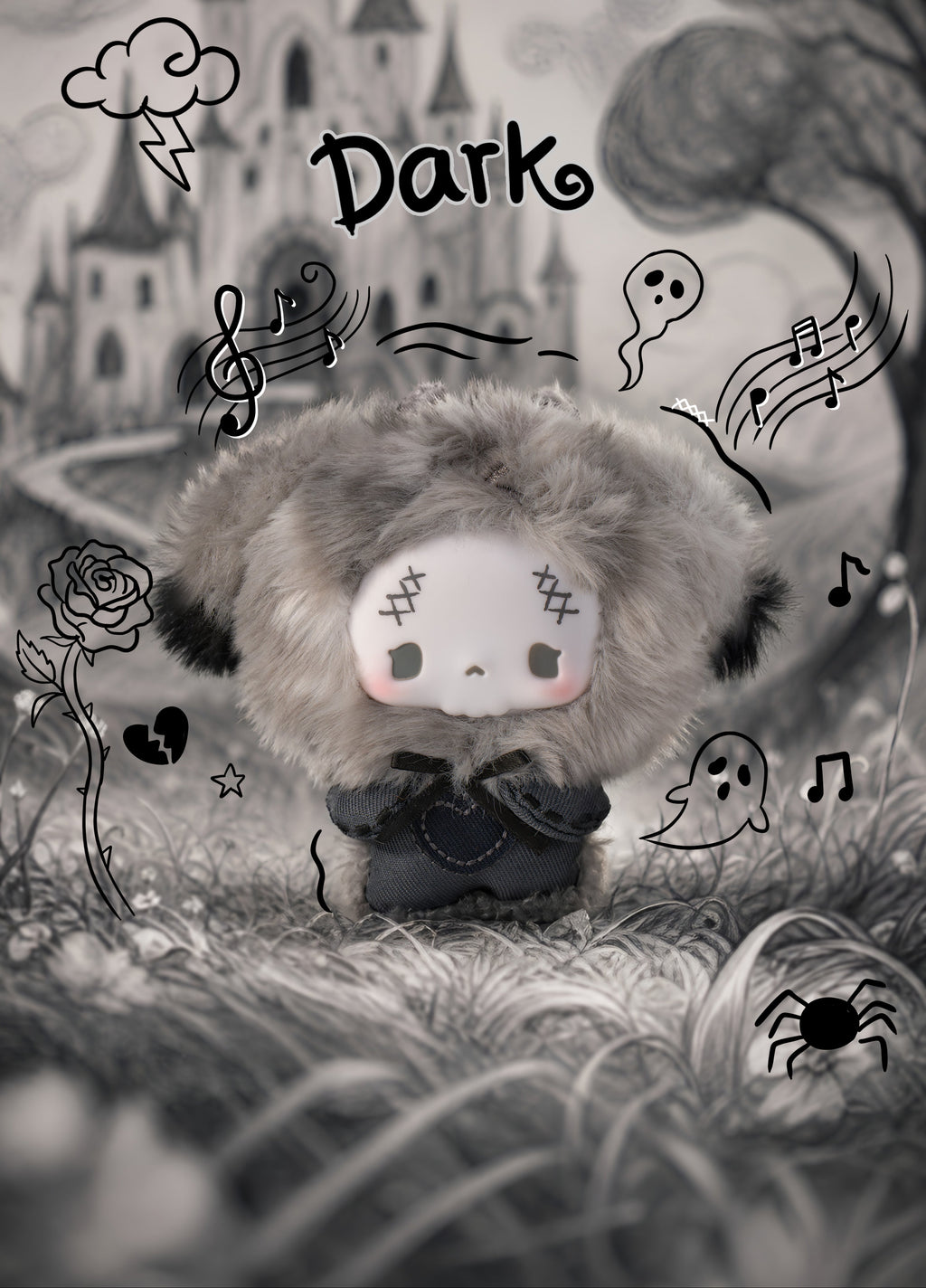 Grey Tone Concerto Plush Series Blind Box