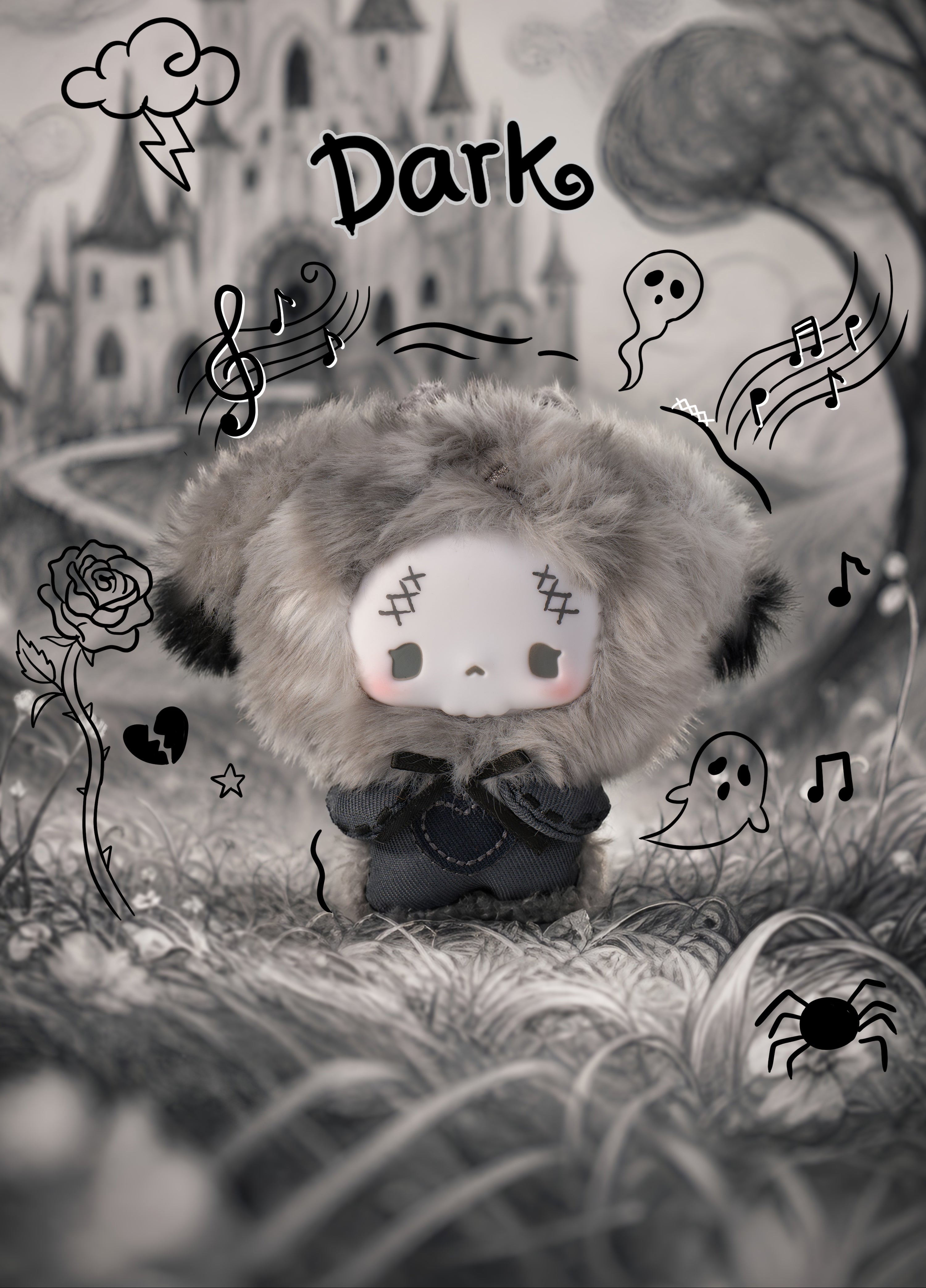 Grey Tone Concerto Plush Series Blind Box