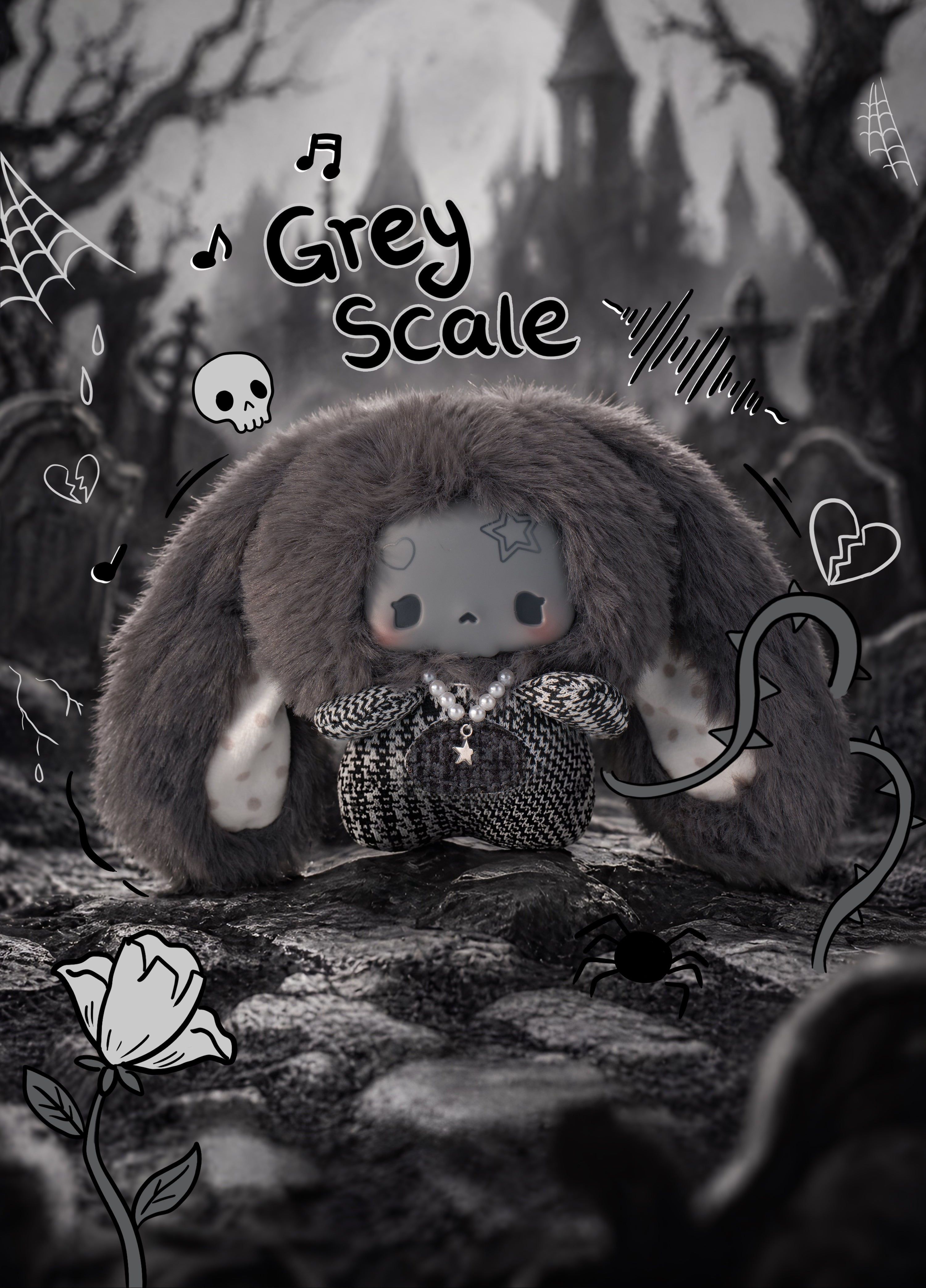 Grey Tone Concerto Plush Series Blind Box