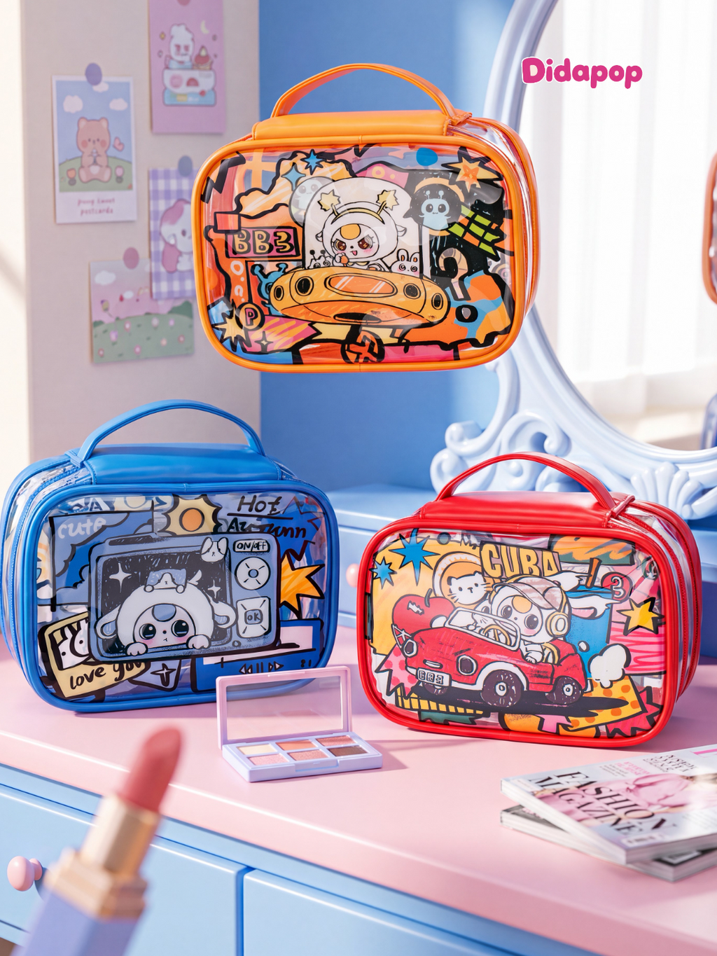 Babythree Travel Makeup Bag