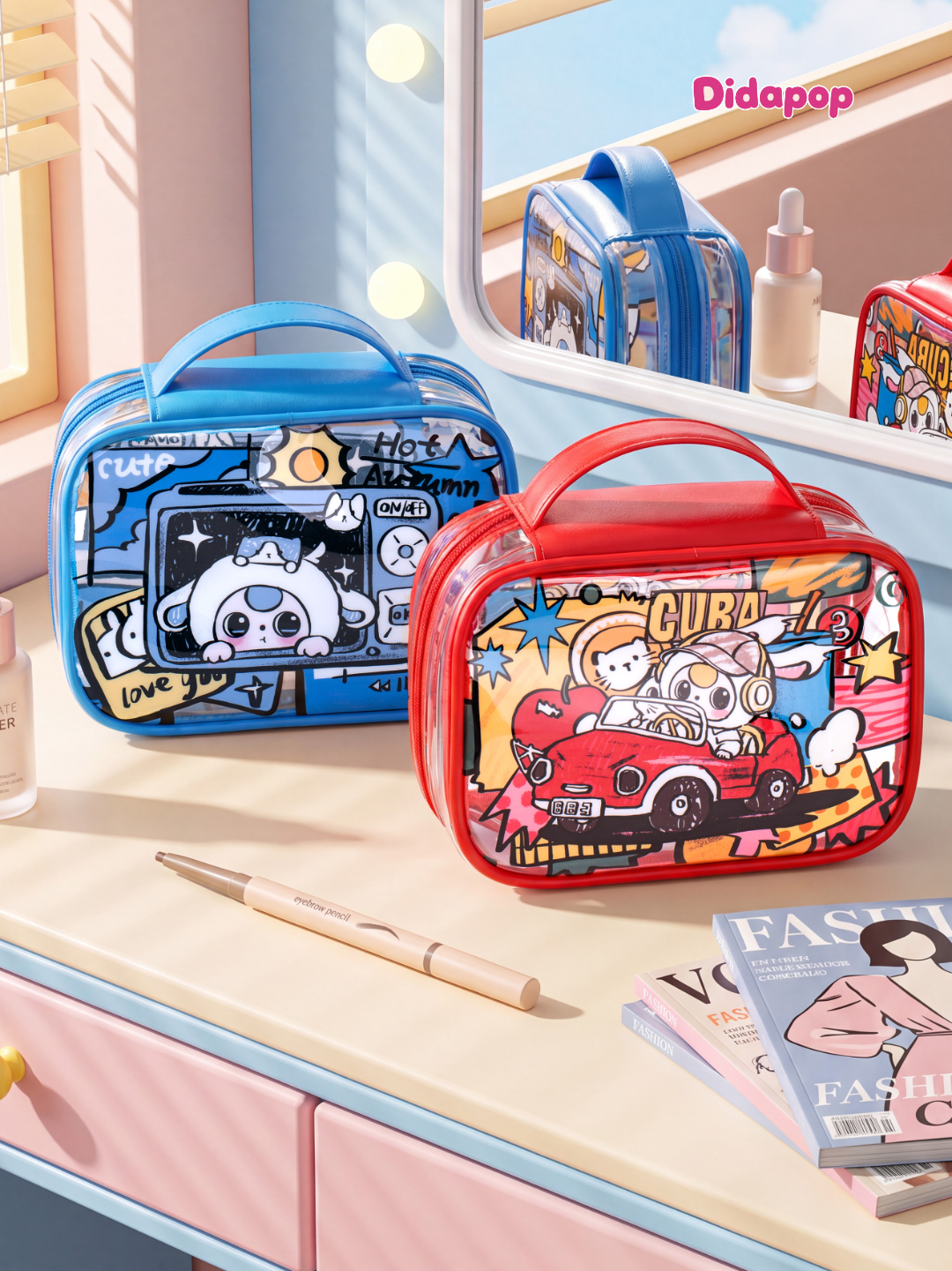 Babythree Travel Makeup Bag