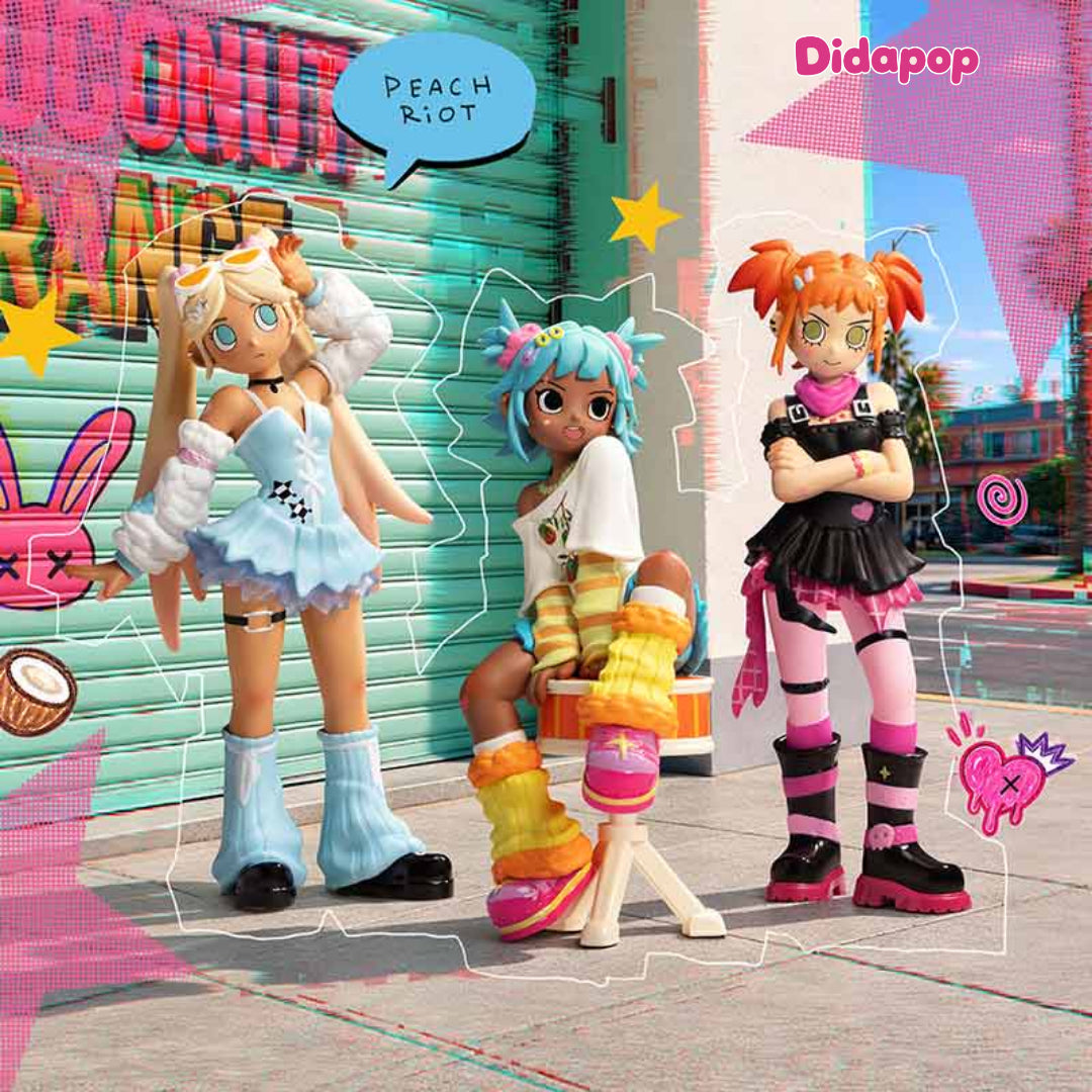 PPMT Peach Riot Sugar Mode Series Figures