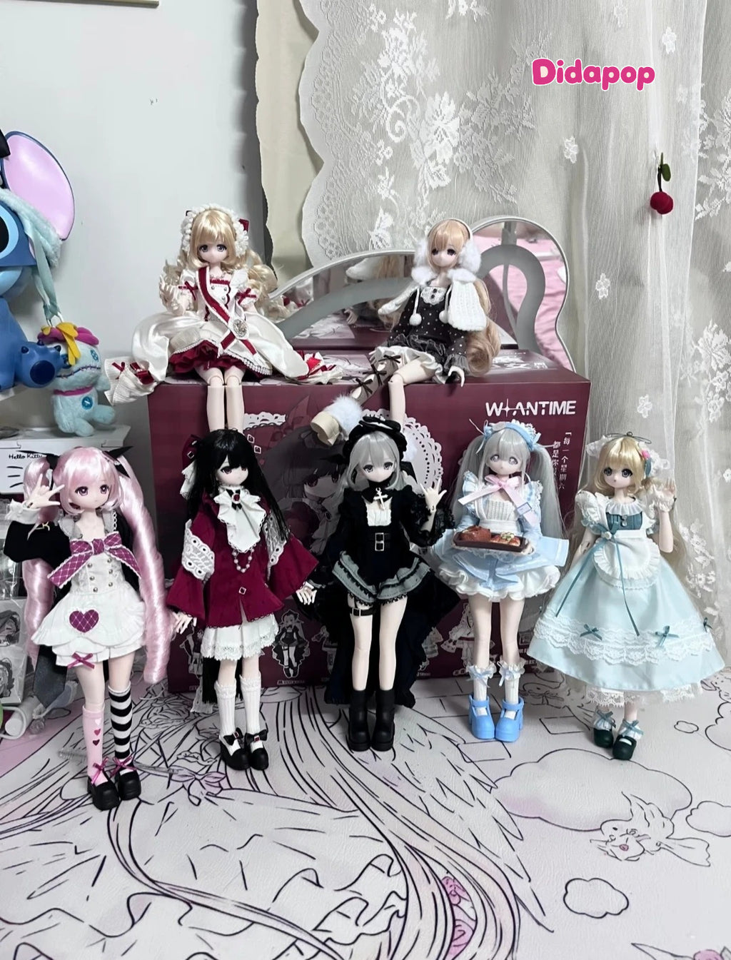 Saturday Girls Series Special 1/6 Action Figure BJD Blind Box