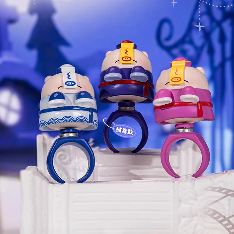 TIAN BAO Piggy Starry Waltz Rotating Ring Series Plush Blind Box