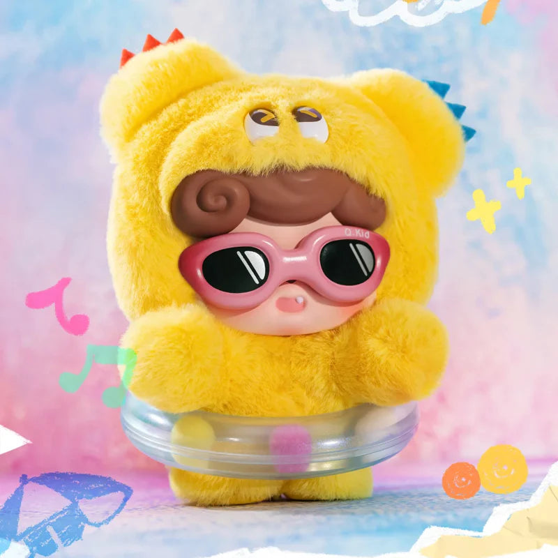 Q.Kid Emotional Hairy Monsters Series Pendant Blind Box
