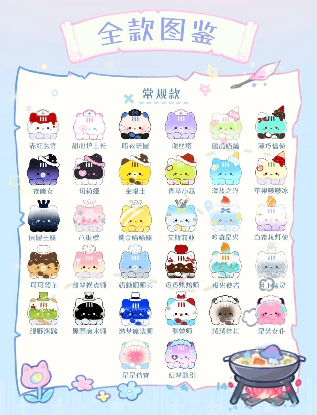 OCTOCAT Mystery Adventure Bean Series Blind Bag