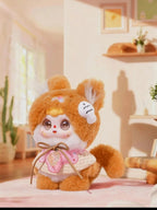 DOOBO Lucky Meow Cafe Plush Blind Box - Cozy Cat-Themed Collectible Toy Series