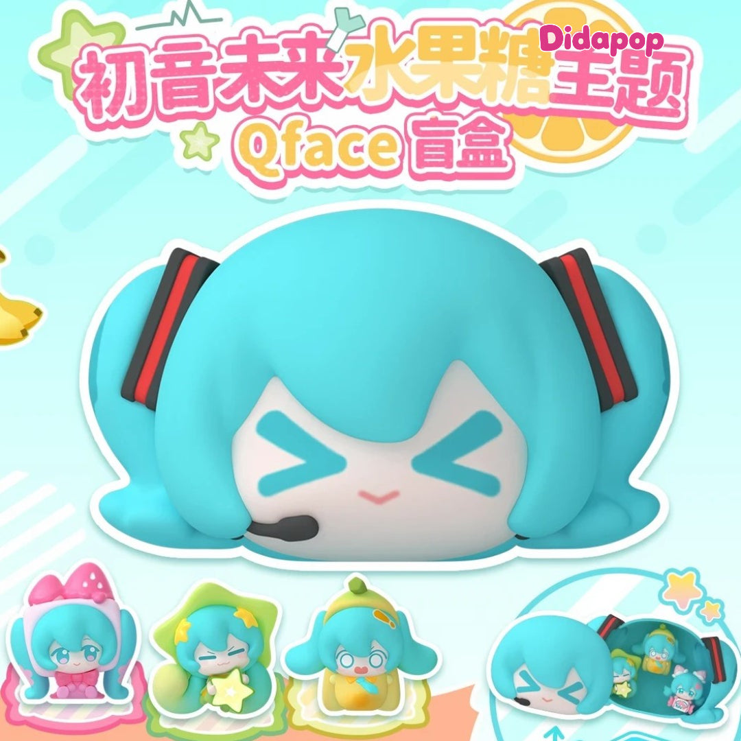 Hatsune Miku Fruit Candy Theme Qface Blind Box