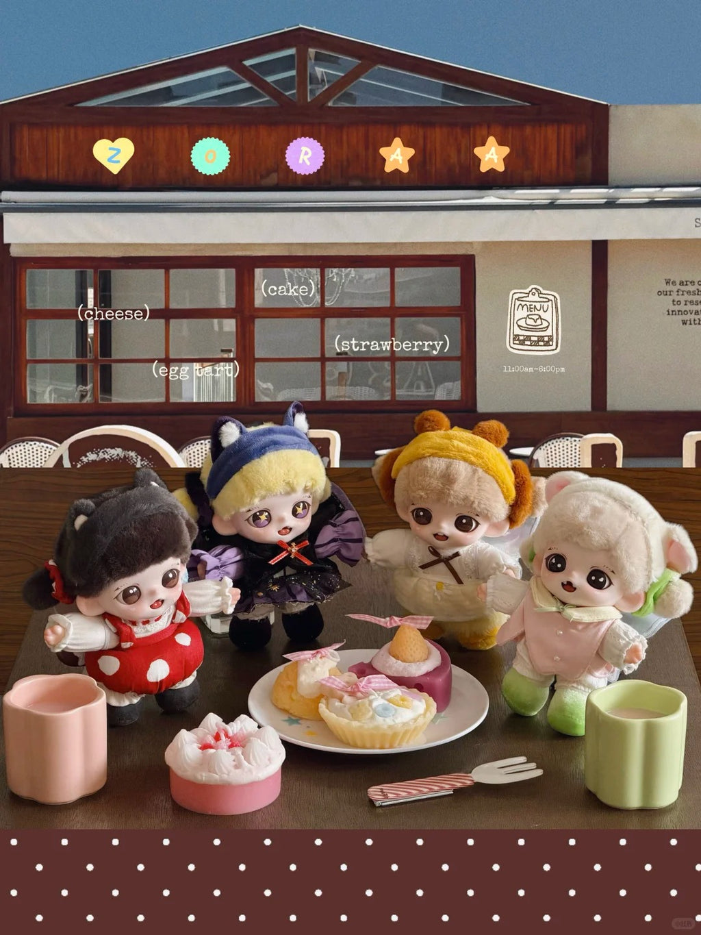 Zoraa Winged Elf Series Plush Blind Box