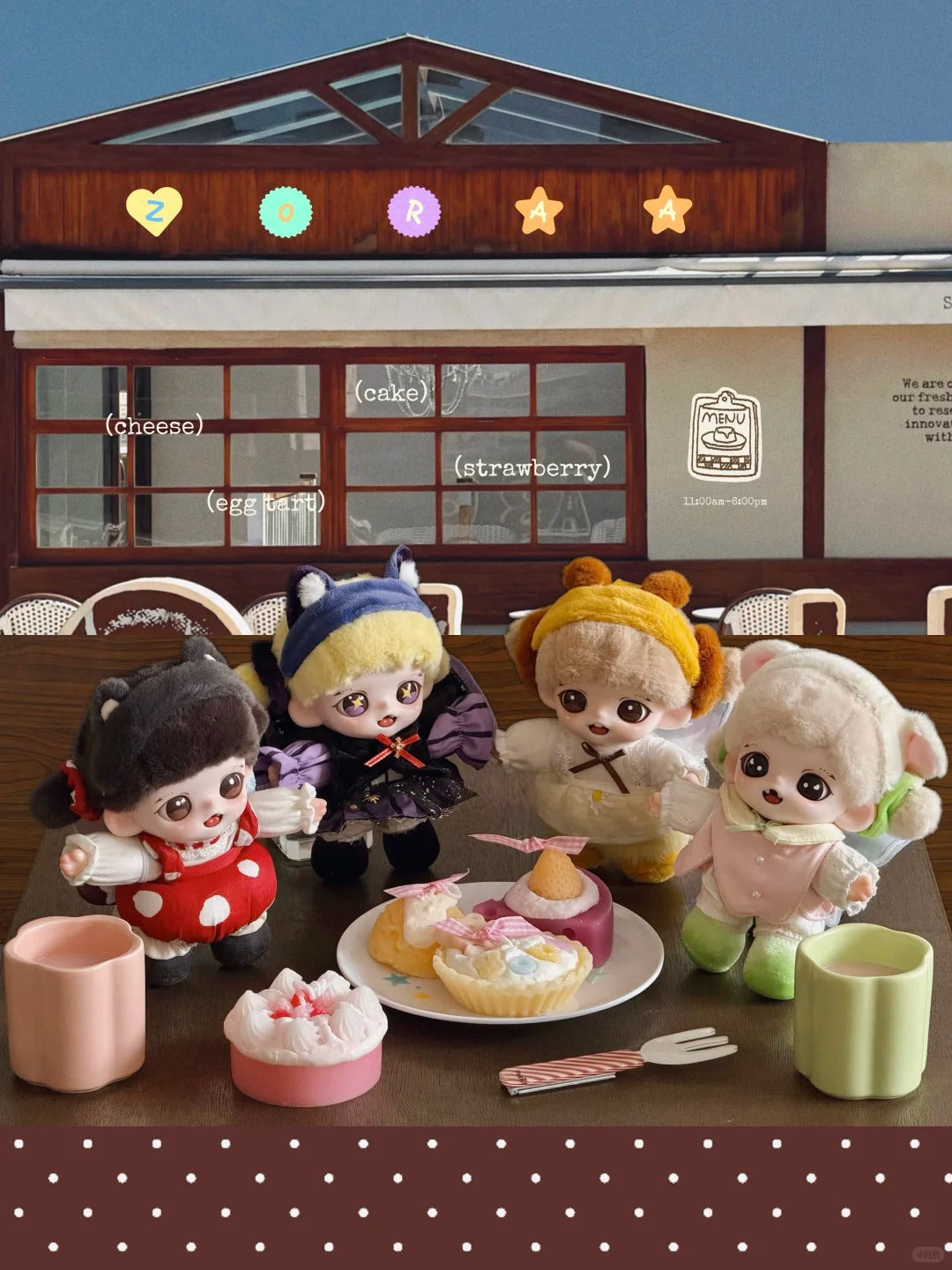 Zoraa Winged Elf Series Plush Blind Box