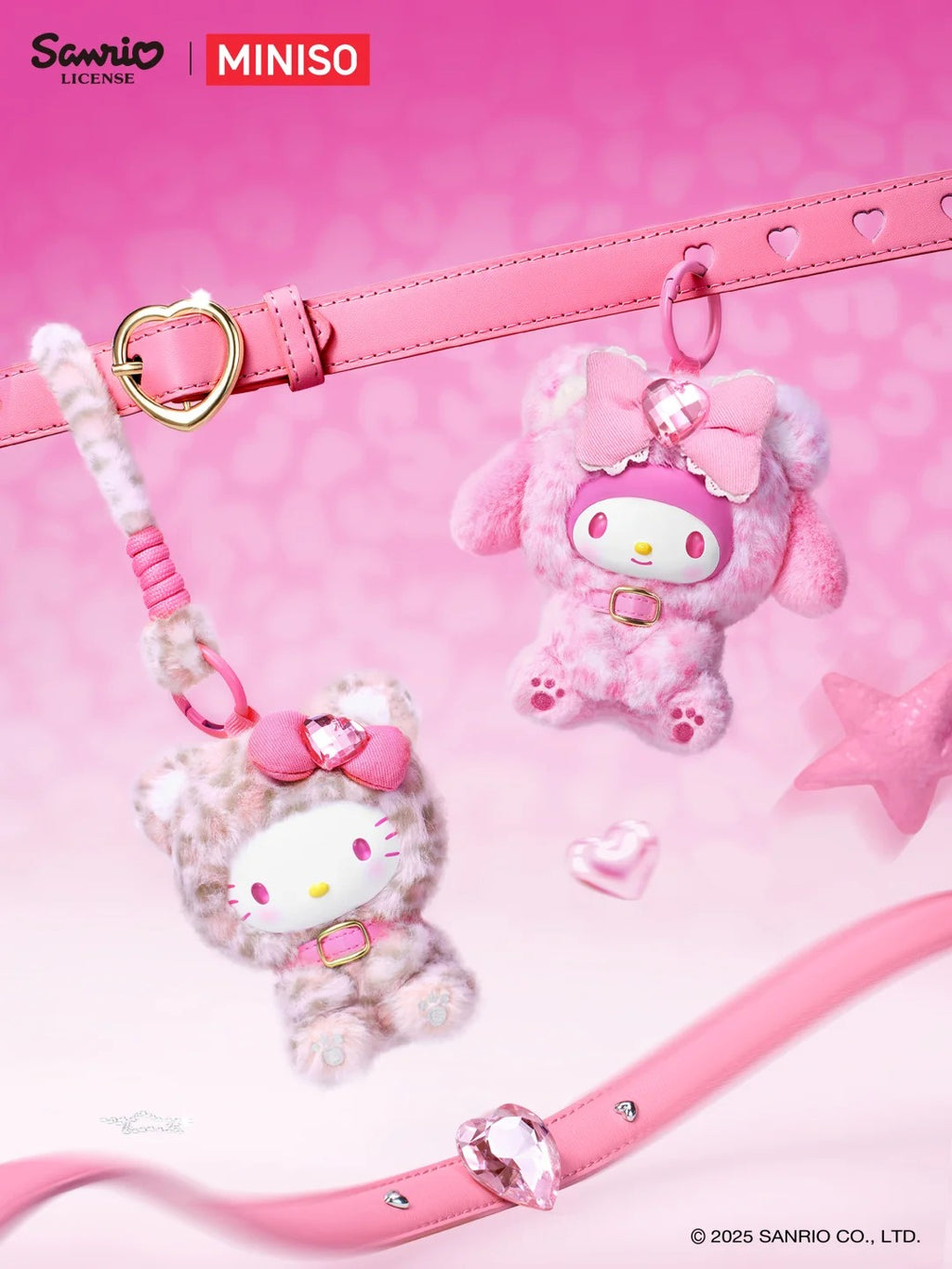 Sanrio Forest Animal Series Blind Box Charms | Kawaii Fluffy Mascot Keychains