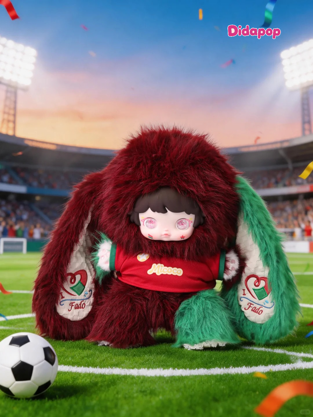 Micoco Football Beauty Series Plush Doll