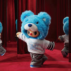 Rebel Bear Street Movable Series | Vinyl & Plush Collectible Action Toys