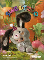 REBEL BEAR Sweet Zoo Series Plush Blind Box - Cute Bag Charm Keychain