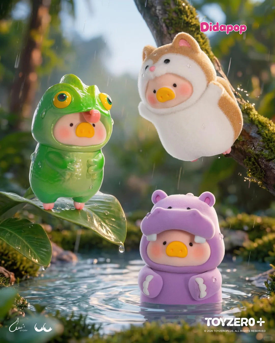 LULU THE PIGGY Animal Party V2 Figure Series Blind Box