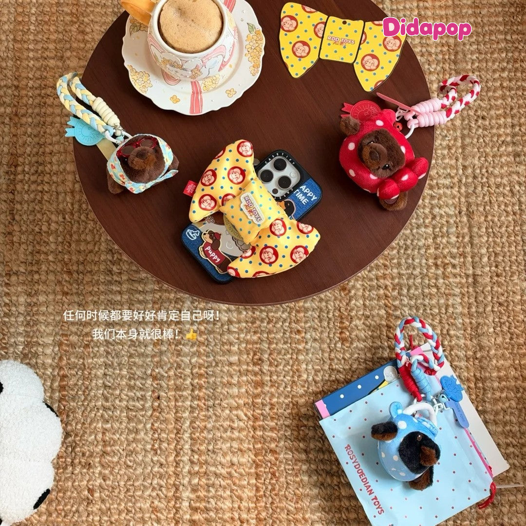 ROSYDOEDIAN TOYS Today's Full Affirmation Plush Phone Strap