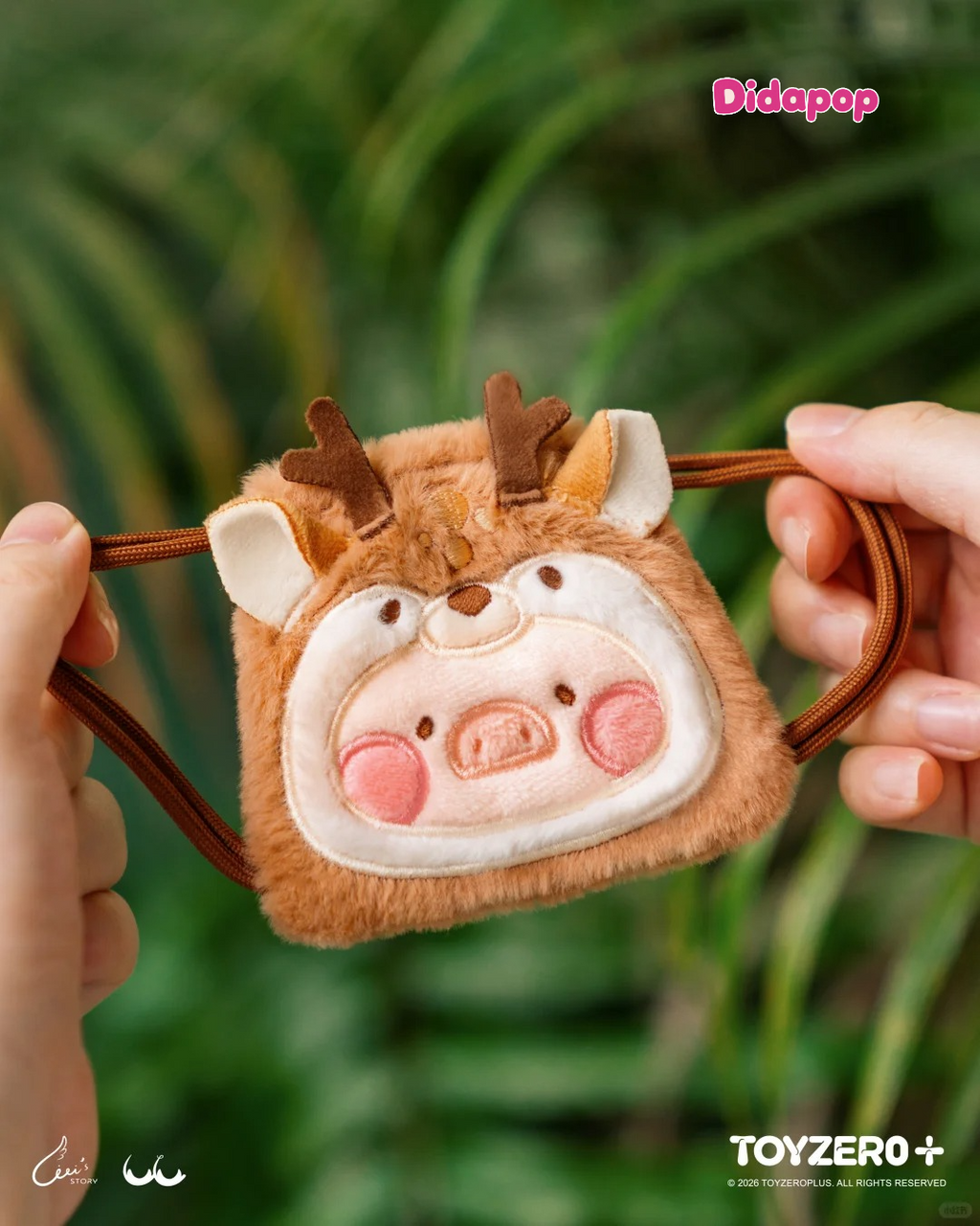 LULU THE PIGGY Plush Earphone Bag Series Blind Box