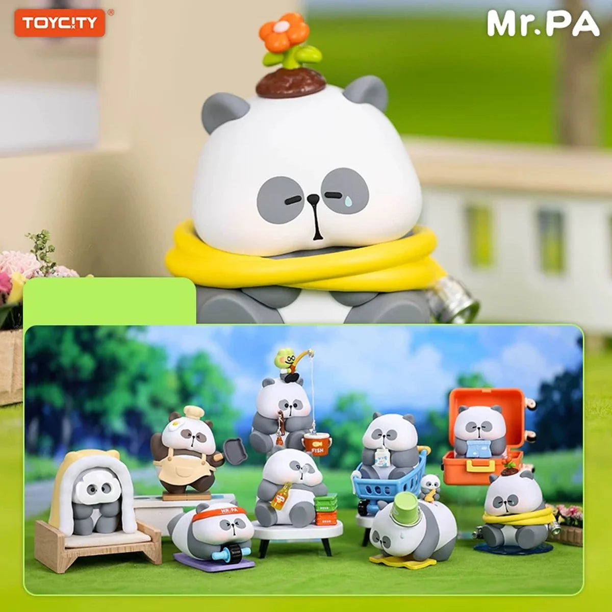 MR.PA No Work Today Series Blind Box