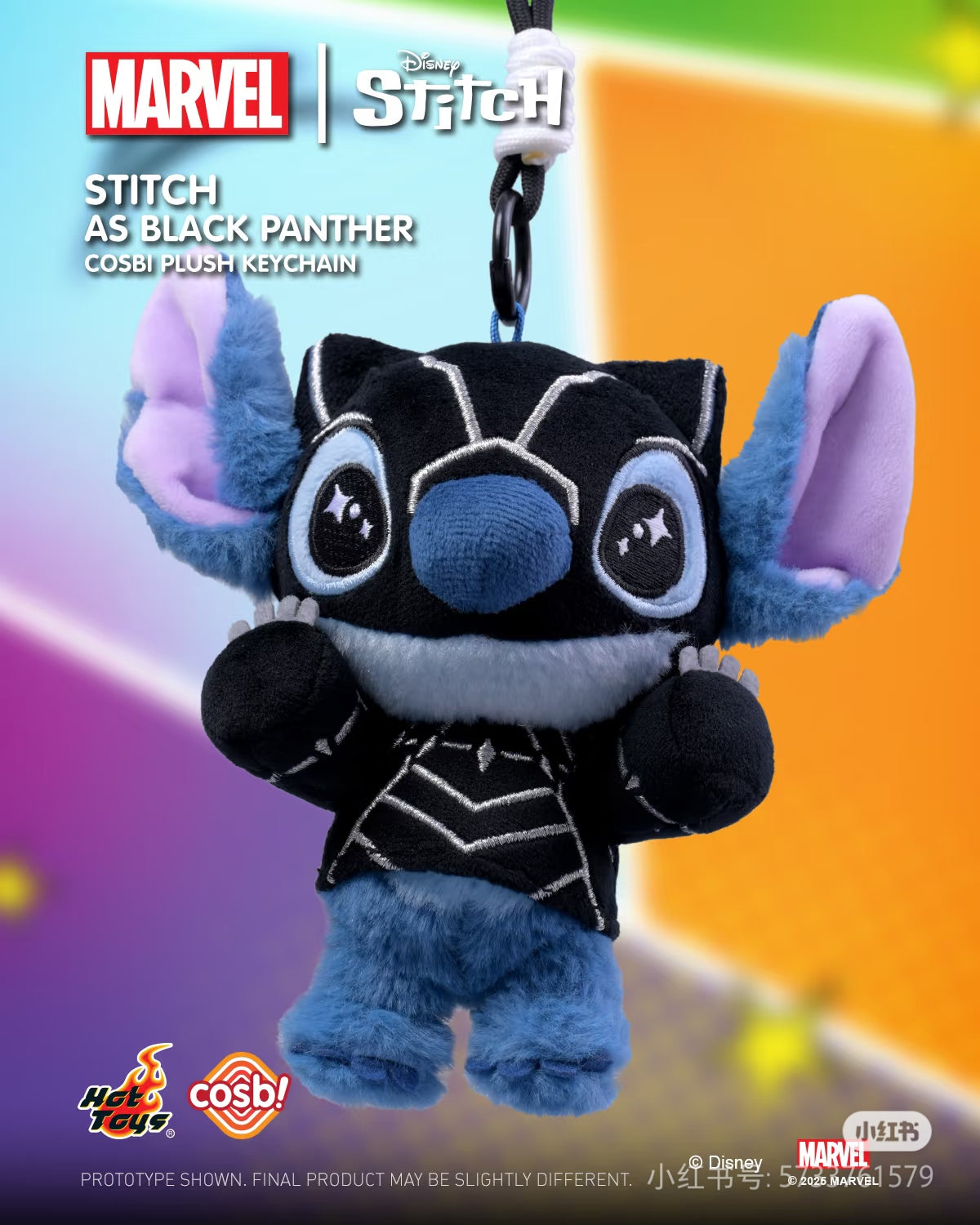 STITCH MV Cosbi Plush Keychain Series Blind Box