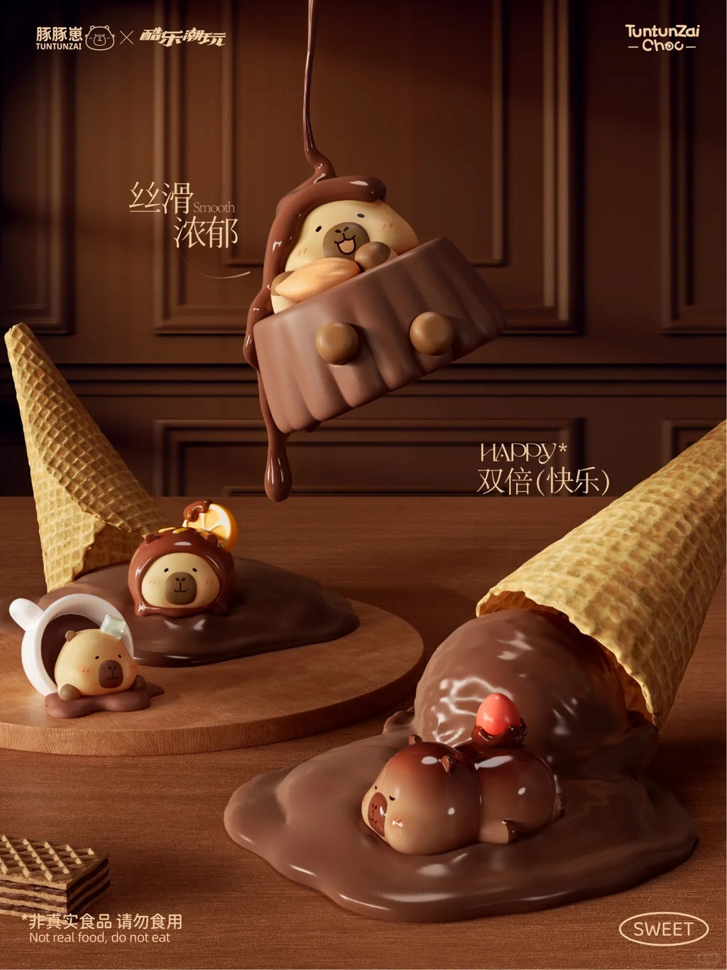 TUNTTUNZAI Chocolate Mini Series Blind Box