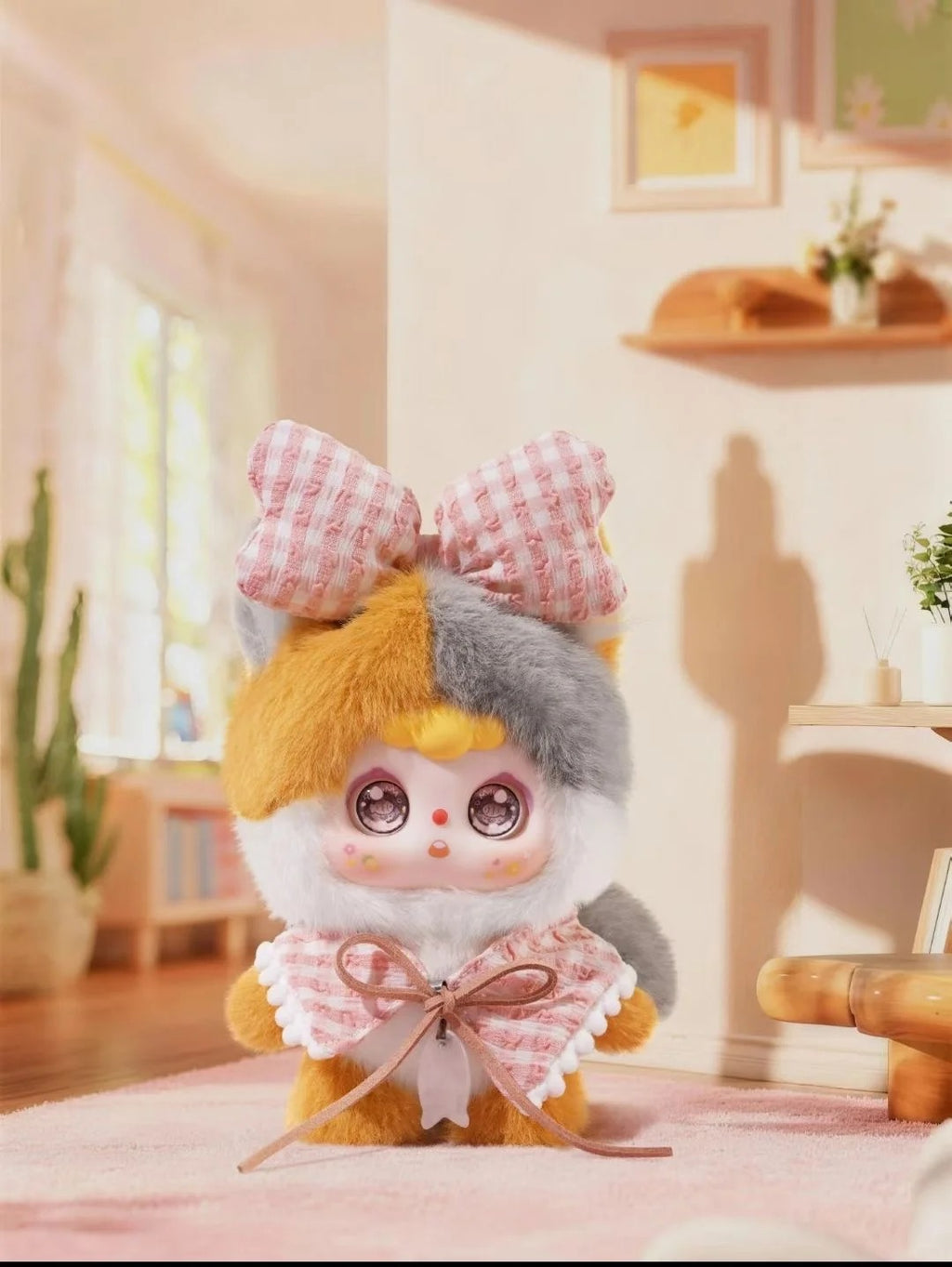 DOOBO Lucky Meow Cafe Plush Blind Box - Cozy Cat-Themed Collectible Toy Series
