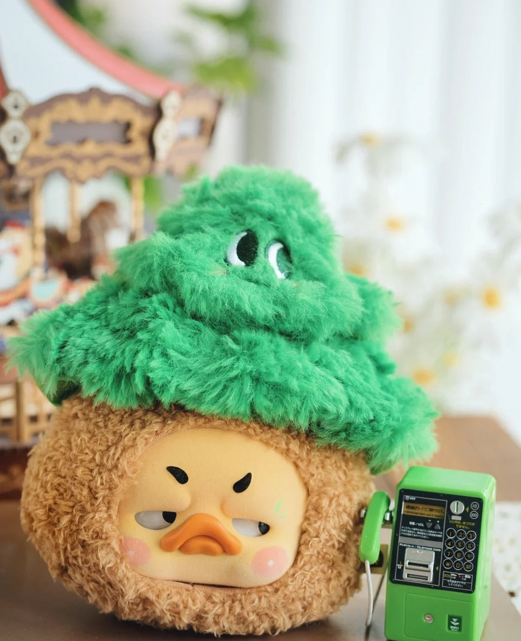 Upset Duck Fable Rebels Plush Earphone Case | Cute Doll Accessory