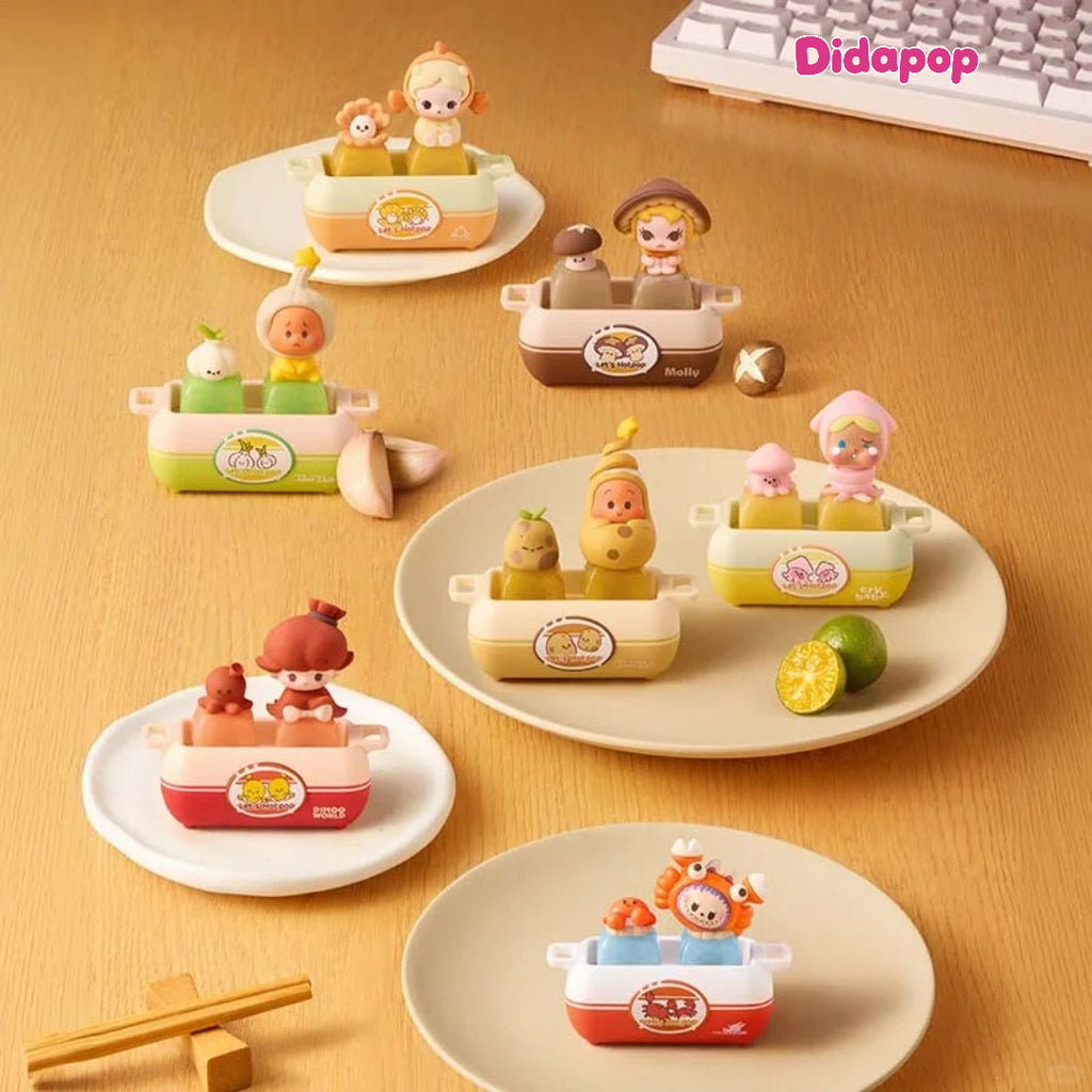 POP BEAN Dip For Fun Series Fidget Keycap Blind Box