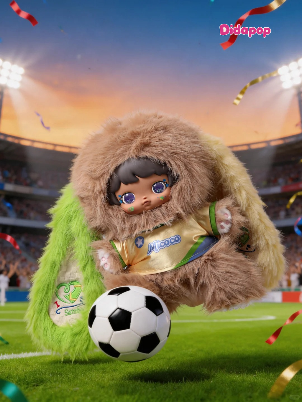 Micoco Football Beauty Series Plush Doll