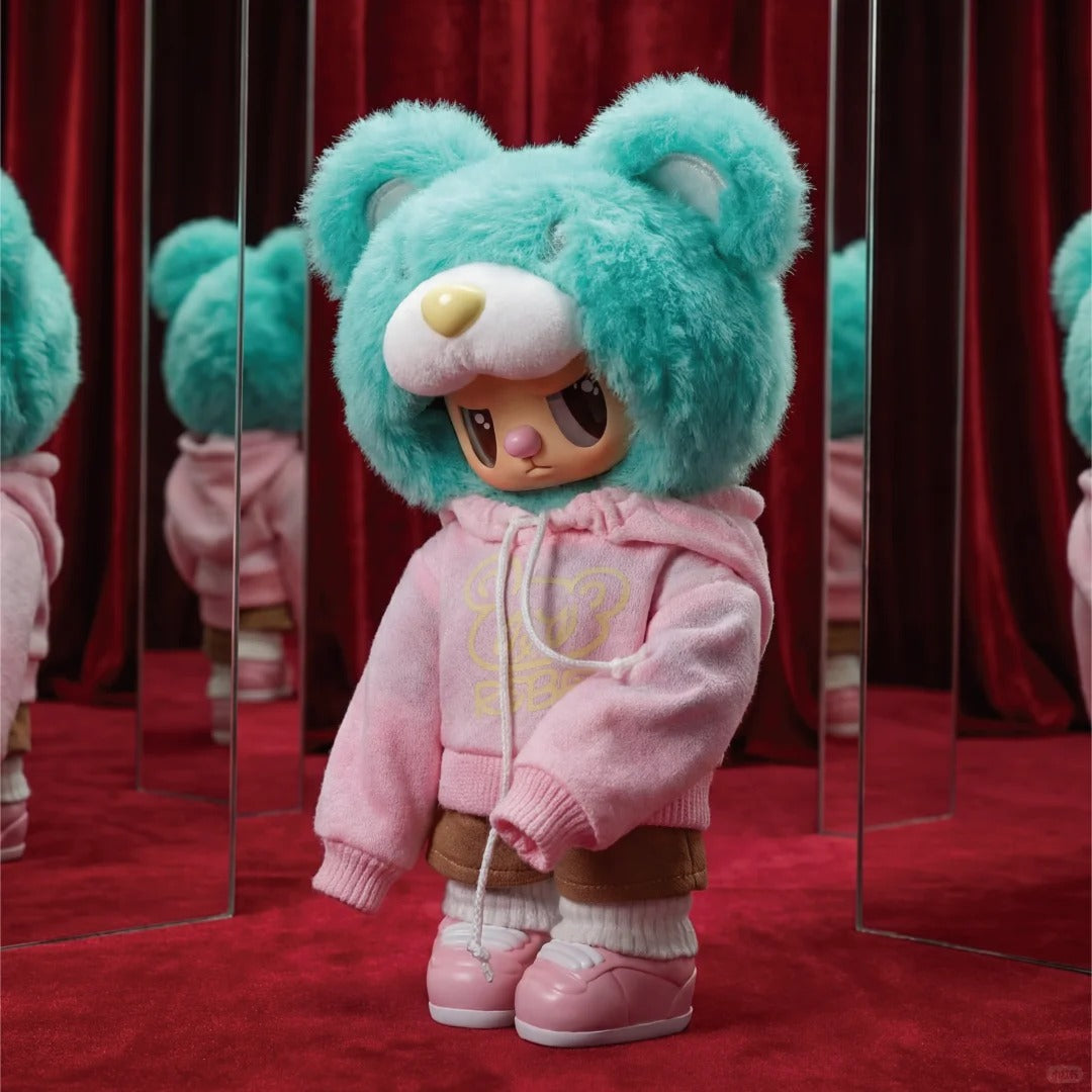 Rebel Bear Street Movable Series | Vinyl & Plush Collectible Action Toys