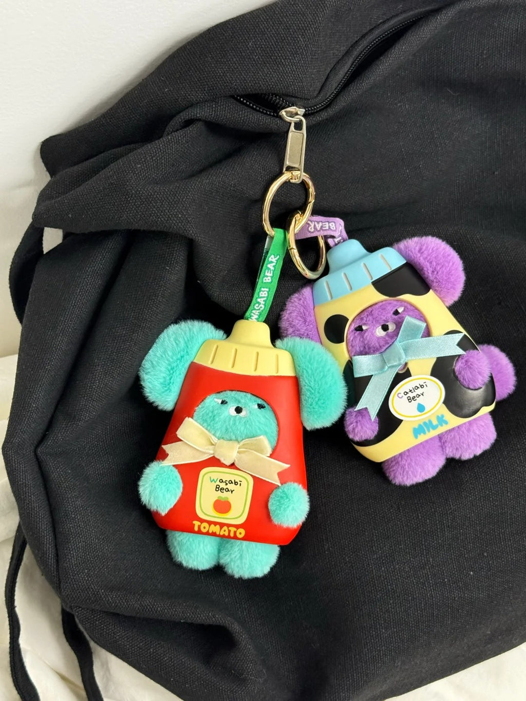 WASABI BEAR V2 Flavor Series Plush Keychain Blind Box