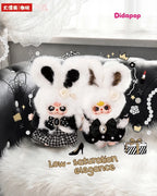 Babythree Absolute Black White Grey Series Plush Blind Box