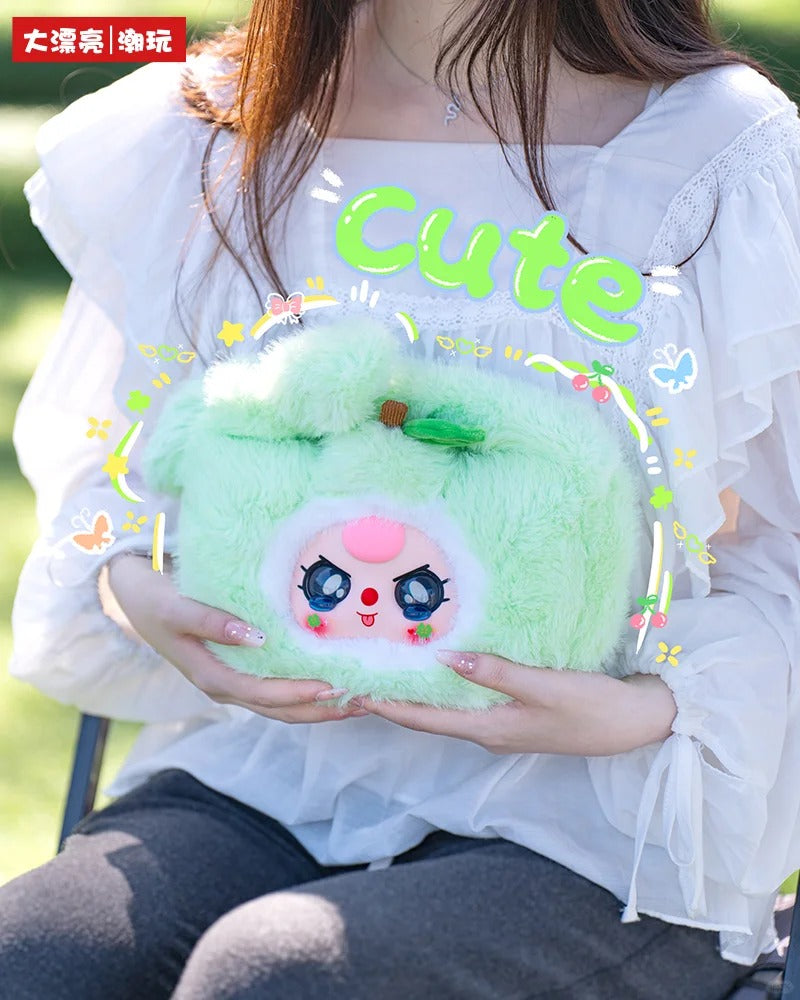 Baby Three Orchard Series Fruit V2 Plush Handbag | Cute Kids Storage Bag