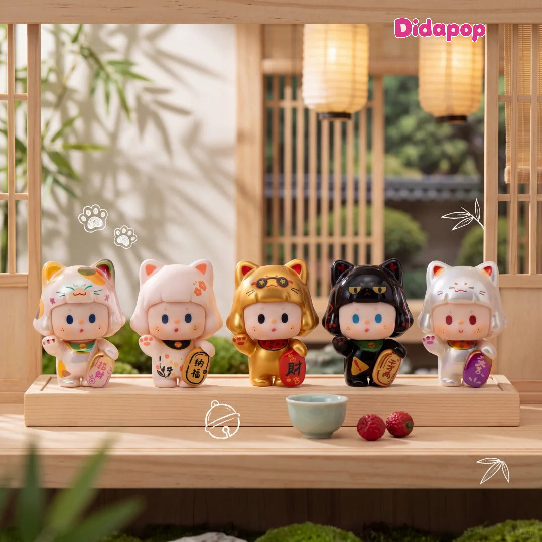 BUER Little Wish bean figures in colorful character outfits