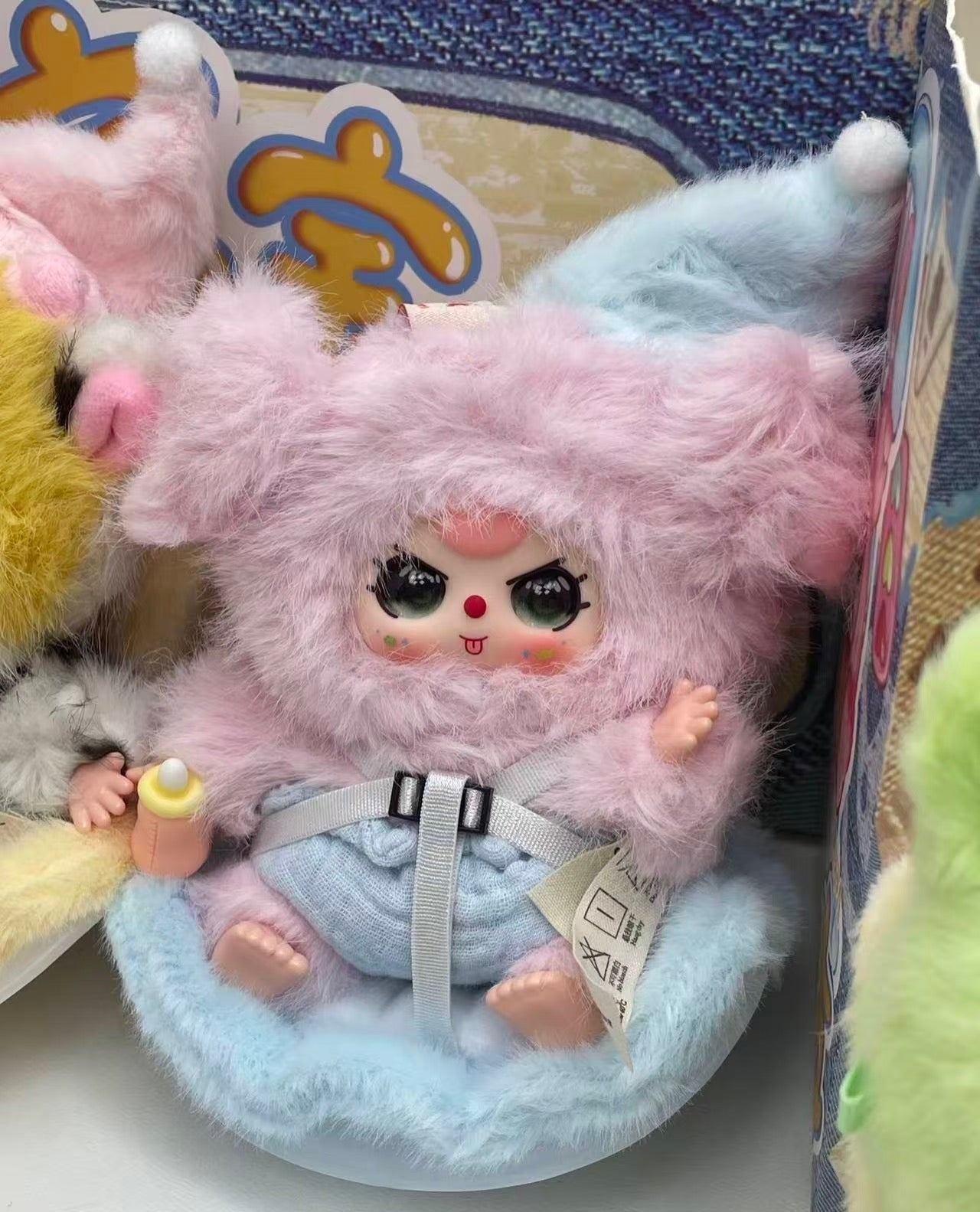 Baby three Vehicle-mounted Baby Series Plush Blind Box